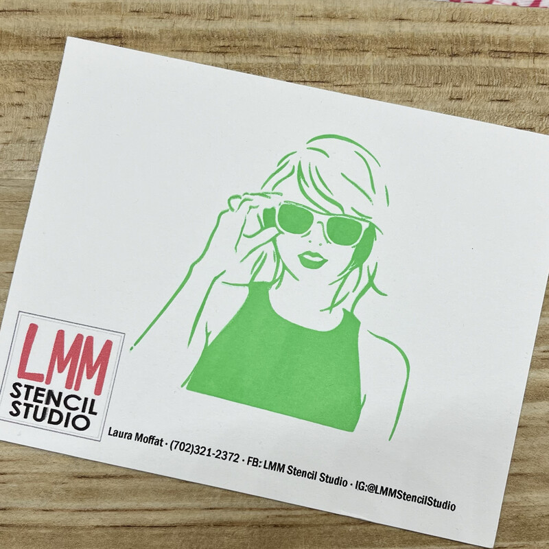 &quot;T-Swift&quot; Silkscreen Stencil