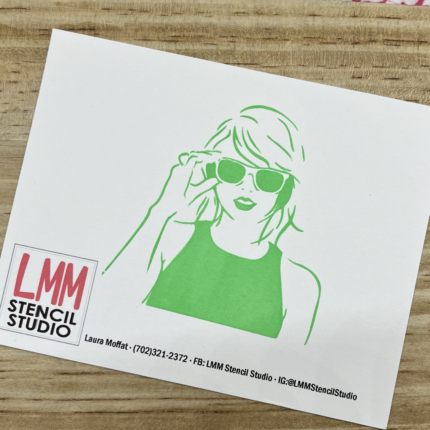 &quot;T-Swift&quot; Silkscreen Stencil