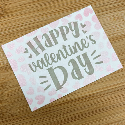 &quot;Happy Valentines Day&quot; 2024 Silkscreen Stencil