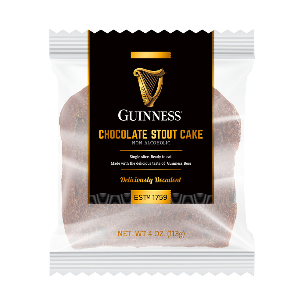 Guinness 4 oz. Chocolate Stout Slice Cake- 6 pack