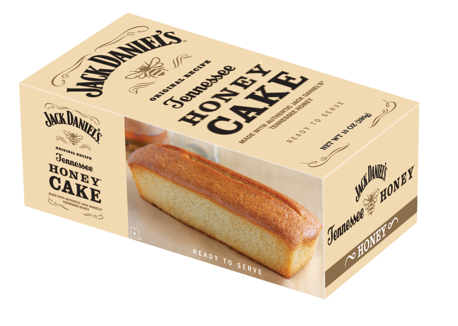 Jack Daniel's Honey 10 oz Loaf Cake
