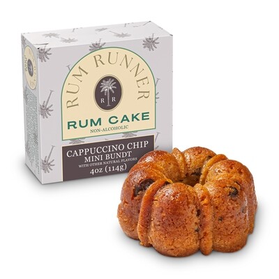 Rum Runner Cappuccino Chip 4 oz. Bundt Cake