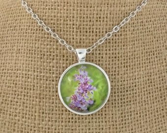 SCOTTISH GARDEN Photo Pendant Necklace