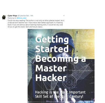 Autographed Copy of "Getting Started Becoming a Master Hacker"