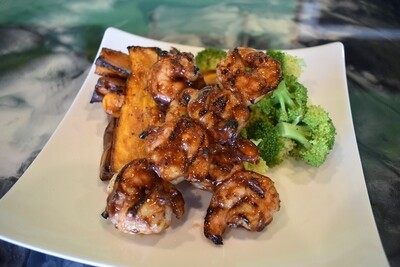 Barbecue Grilled Shrimp (Gluten Free)