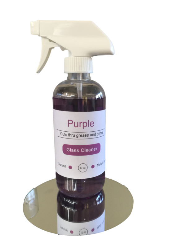 Purple Glass Cleaner 12 oz
