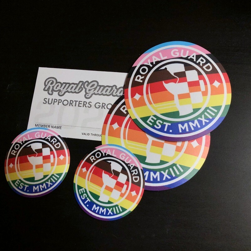 2023 membership with Pride stickers