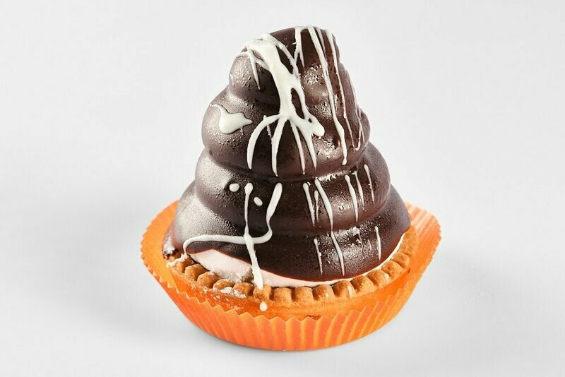 Copo de merengue y chocolate