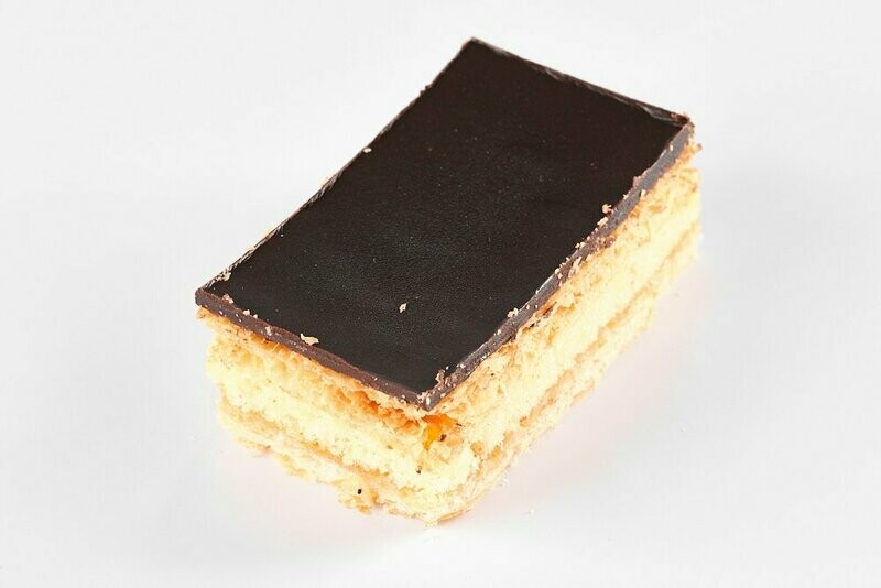 Milhojas de chocolate