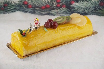 Brazo de frutas con nata - 12 raciones