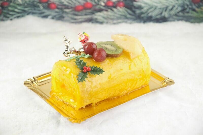 Brazo de frutas con nata - 6 raciones