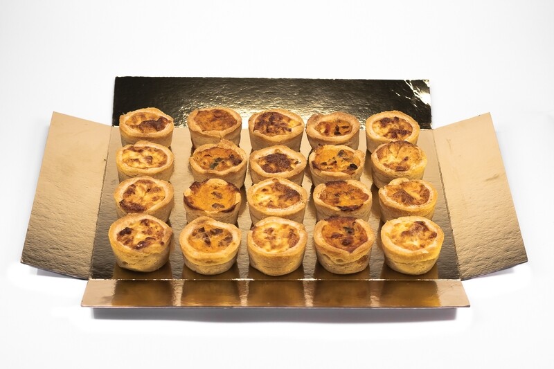 Surtido de mini quiché (20 uds.)