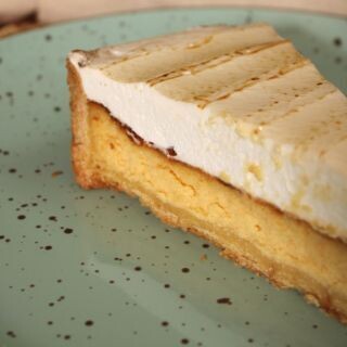 Porción - Tarta de limón y merengue