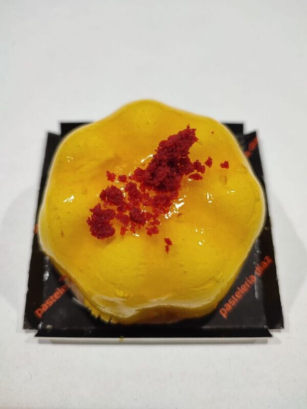 Cremoso de fresa, mango y limón