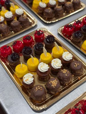 Bandeja de minirepostería