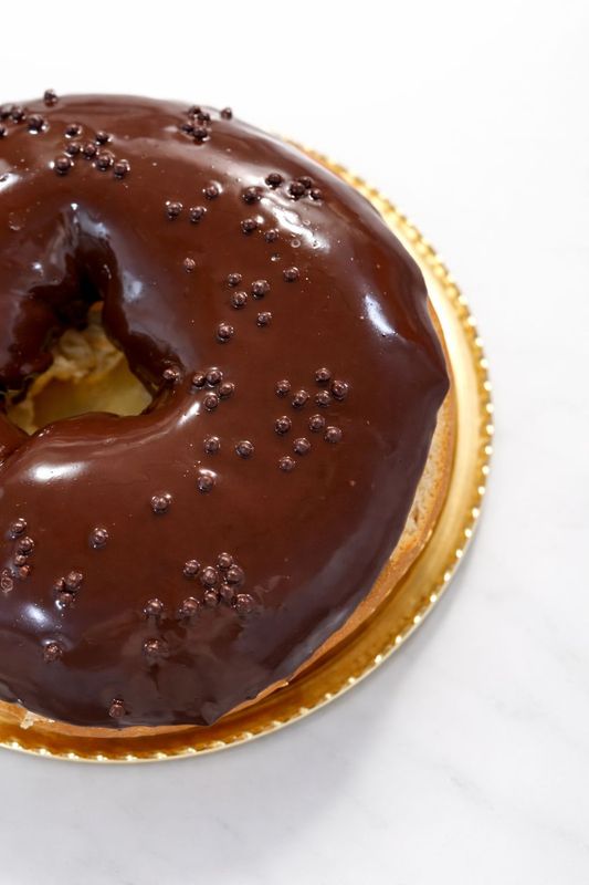 Roscón de cremoso de dulce de leche