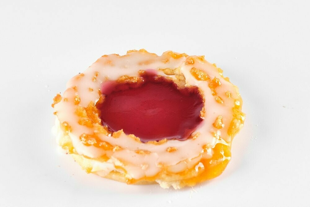 Galleta de mazapan y cereza Galleta de mazapan y cereza