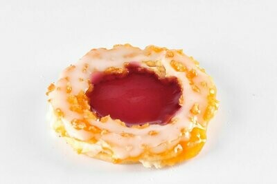 Galleta de mazapan y cereza Galleta de mazapan y cereza