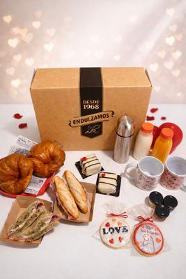 Desayuno San Valentín 2 personas