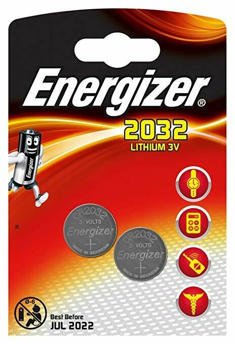 Energize 2032 batteries