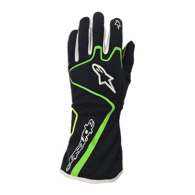Alpinestars Teck 1-K Race Black/Green Fluo