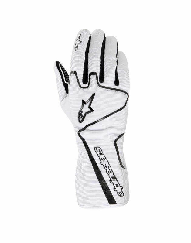 Alpinestars Tech 1-K White/Black gloves