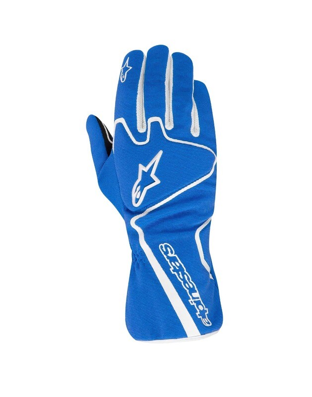 Alpinestars Tech 1-K Race Blue/White gloves