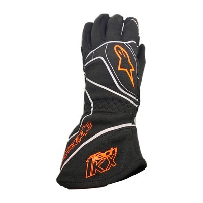 Guanti Alpinestars Tech 1-KX Nero/Arancio Guanti Alpinestars Tech 1-KX Nero/Arancio