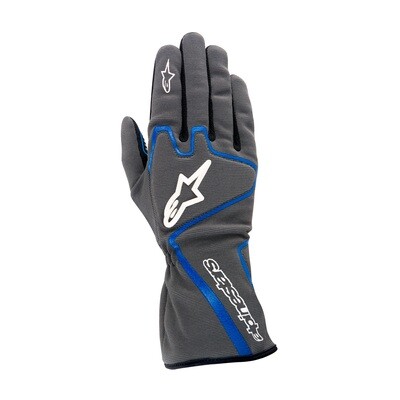 Guanti Alpinestars Tech 1-K Race Antracite/Blu Guanti Alpinestars Tech 1-K Race Antracite/Blu