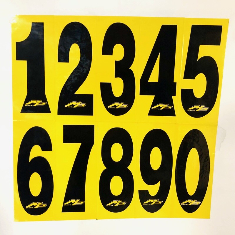 Sticker number