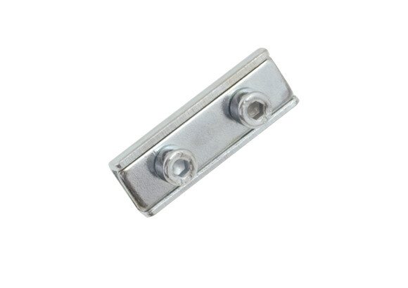 Clamp plate with 2 screws