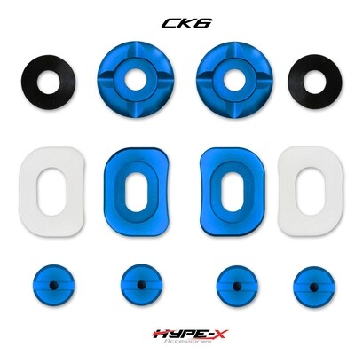 Hype-X Blue CK6 helmet screw kit