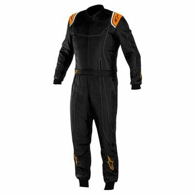 Tuta Alpinestars KMX-9 Nera/Arancio Tuta Alpinestars KMX-9 Nera/Arancio
