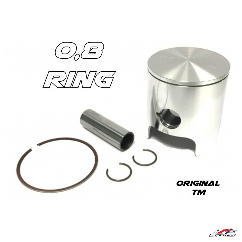 TM Racing 4° piston 0,8mm ring