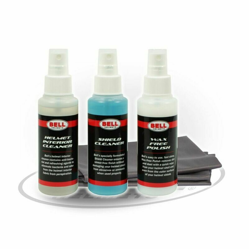 Bell helmet cleaning kit