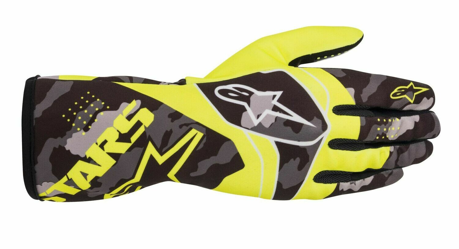 Alpinestars Tech-1 K Race V2 S. Camo Yellow YOUTH gloves, Size: S &quot;BIMBO&quot;