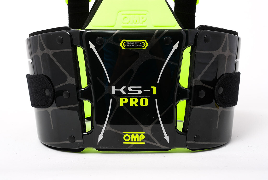 OMP KS-1 PRO RIB BLACK/YELLOW Mサイズ（おすすめ レーシング