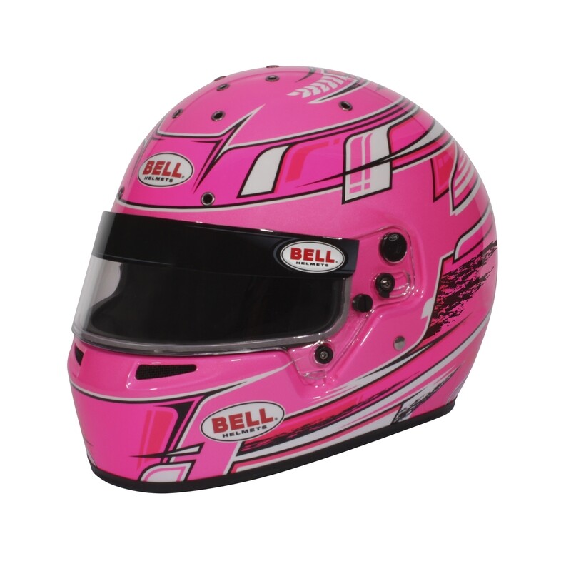 Bell KC7-CMR Champion Pink helmet
