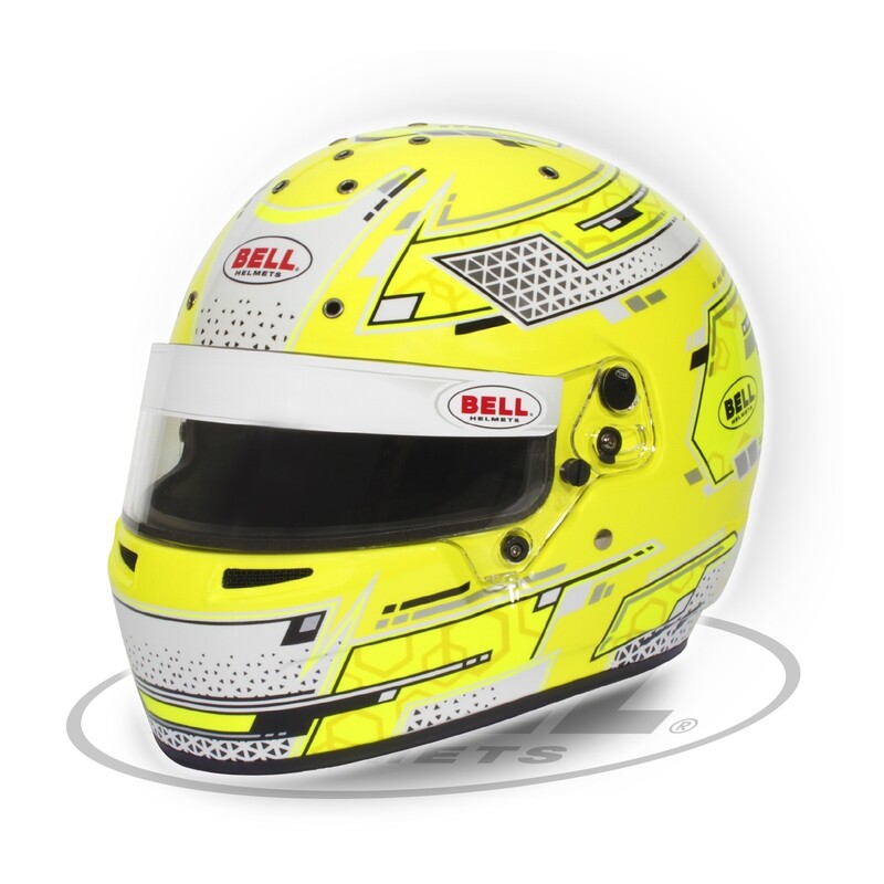 Bell RS7-K Yellow Stamina helmet