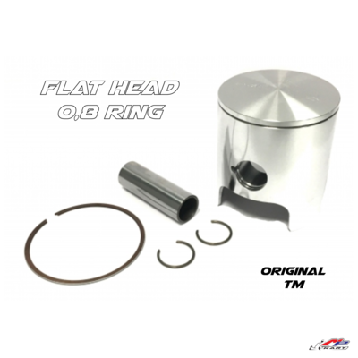 TM Racing flat head piston 0,8mm ring