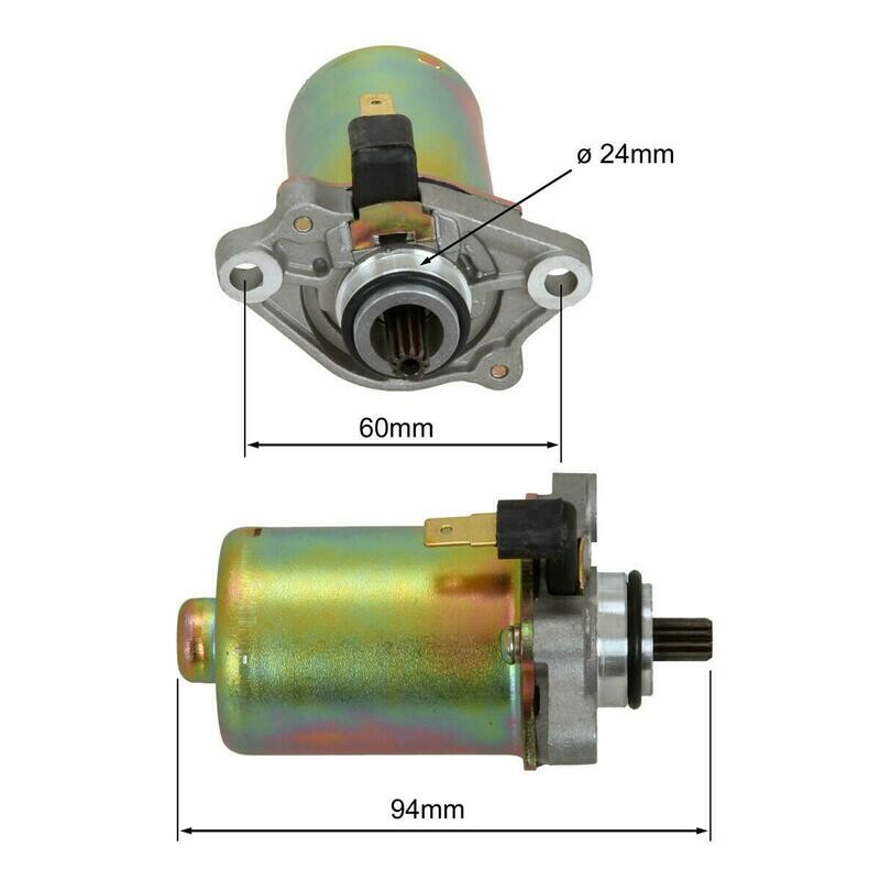 Minikart 12V starter