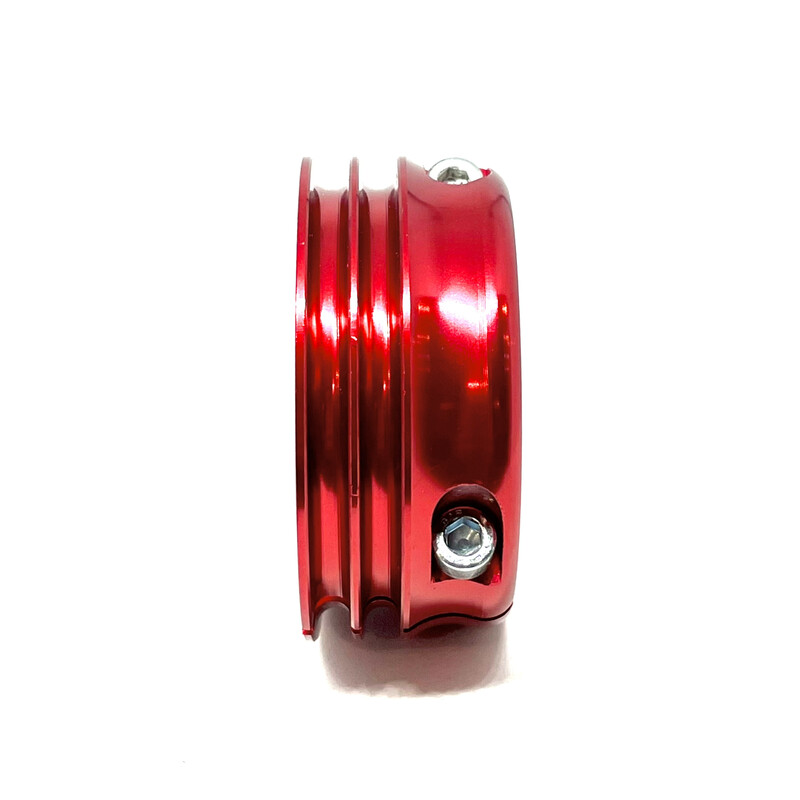 Alluminium Red pulley Ø 50mm
