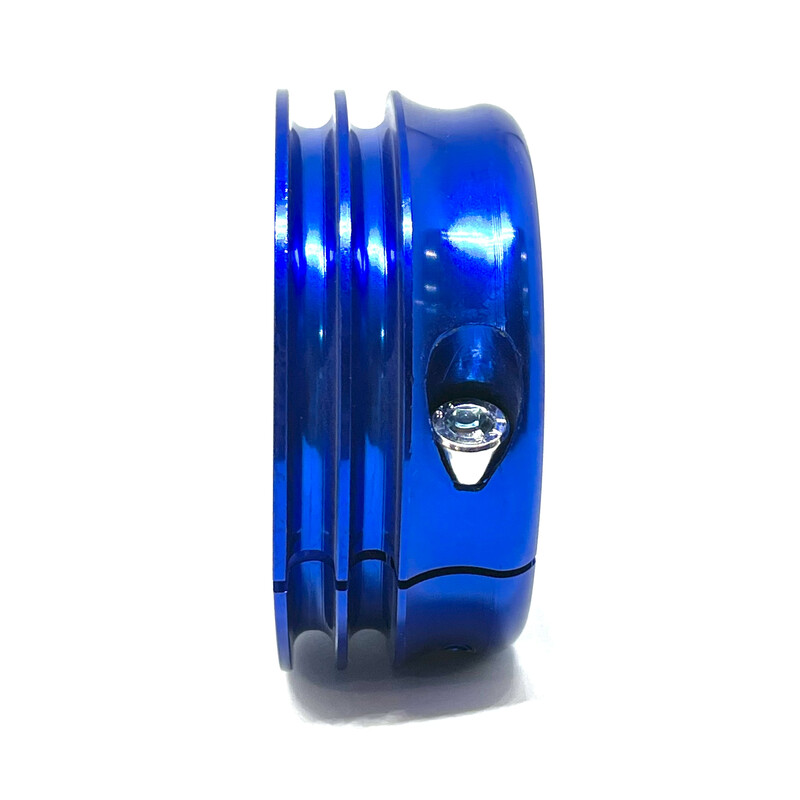 Alluminium Blue pulley Ø 50mm