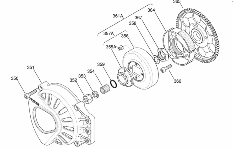 X30 Starter-gear ( Z70 )