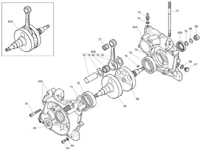 X30 Crankcase