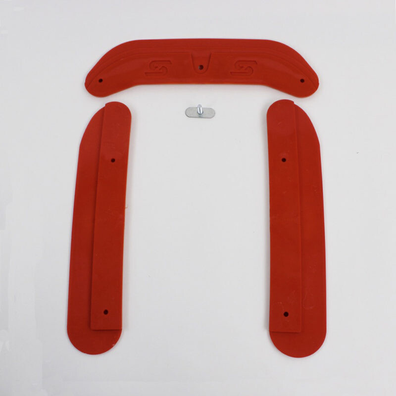 Kit protezione telaio New-Line rosso