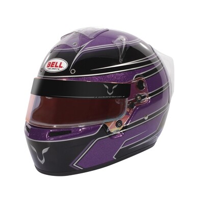 Bell KC7-CMR LH Purple helmet
