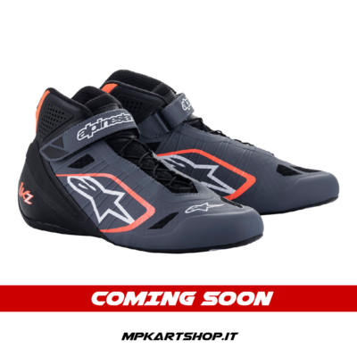 Scarpe Alpinestars Tech-1 KZ Grigio/Arancio Scarpe Alpinestars Tech-1 KZ Grigio/Arancio