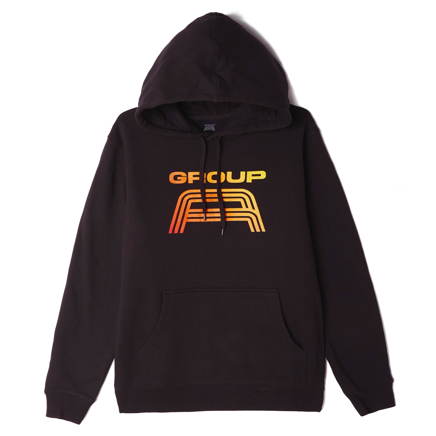 Group A PULL OVER Hoodie Orange