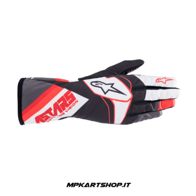 Guanti Alpinestars Tech-1 K Race V2 Graphic Nero/Rosso